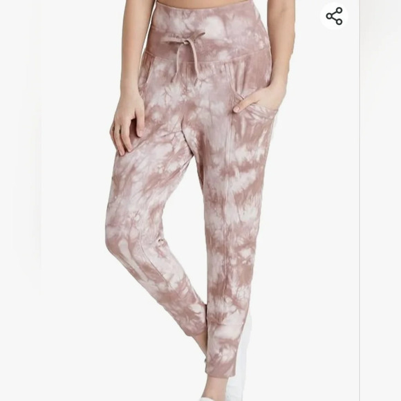 All in Motion Women's •Size Medium• Tie Dye High Rise Lounge Cozy Jogger Pants - Picture 11 of 11